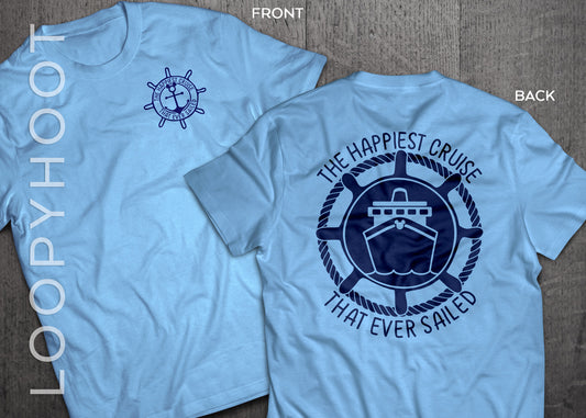 Happiest Cruise Shirt | Mouse Anchor | Disney Cruise Family Vacation