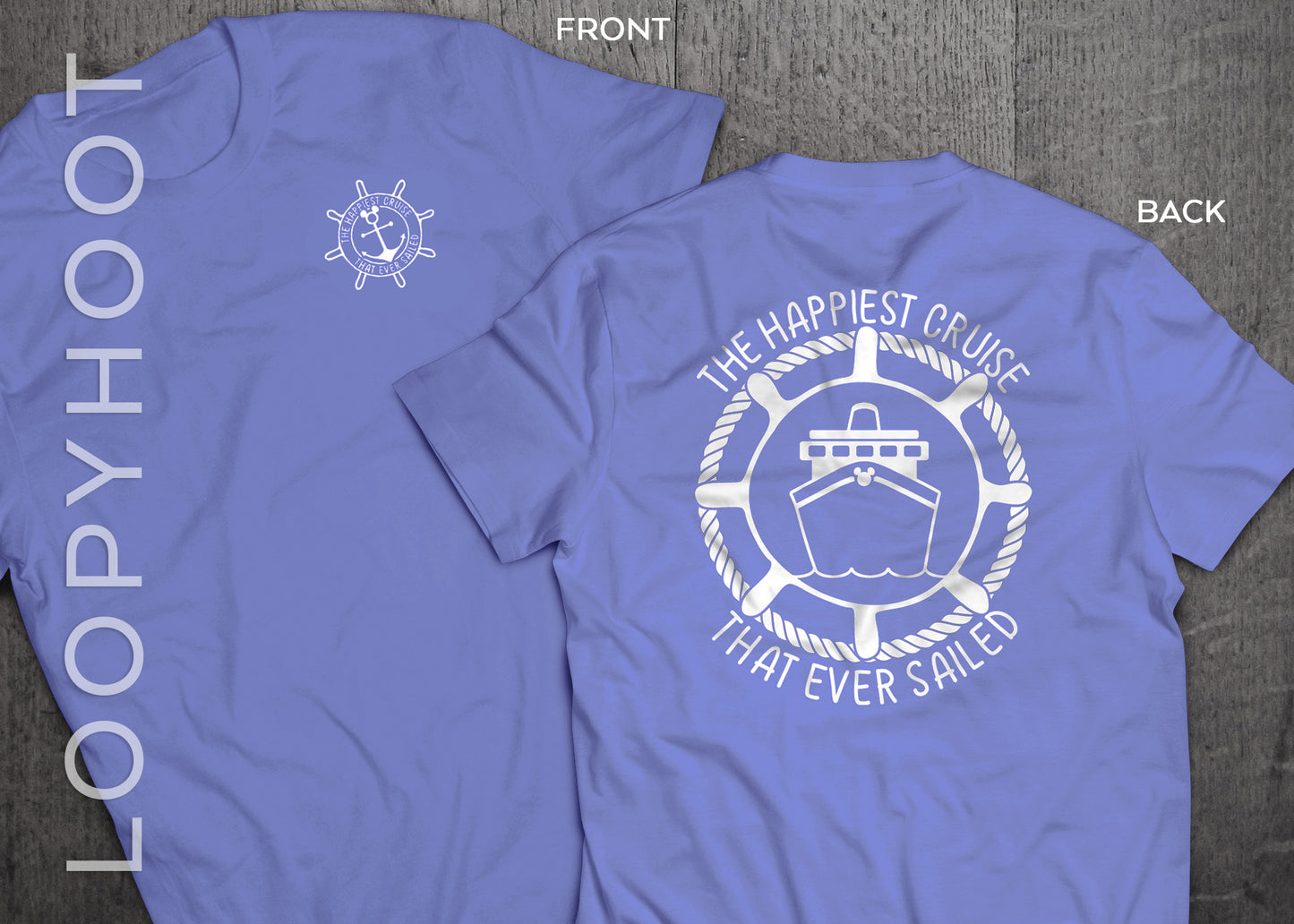 Happiest Cruise Shirt | Mouse Anchor | Disney Cruise Family Vacation