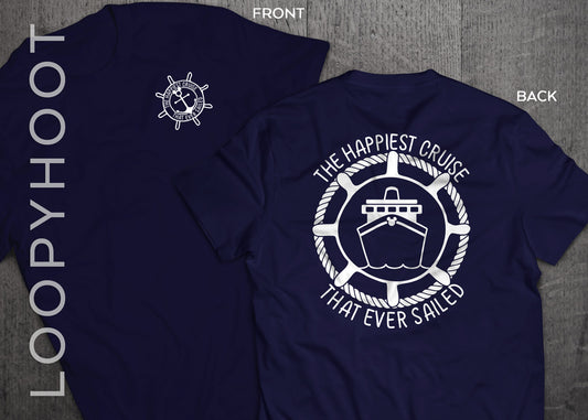 Happiest Cruise Shirt | Mouse Anchor | Disney Cruise Family Vacation