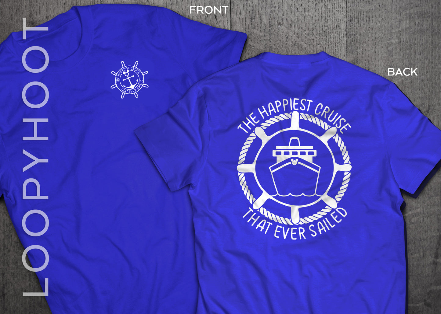 Happiest Cruise Shirt | Mouse Anchor | Disney Cruise Family Vacation